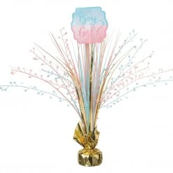AMSCAN Gender Reveal Spray Centerpiece