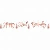 AMSCAN Banners Blush Birthday Banner Kit