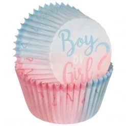 AMSCAN Gender Reveal Baking Cups