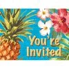 CREATIVE CONVERTING Aloha Pineapple Invitations 8ct