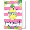 CREATIVE CONVERTING Pineapple 'N' Friends Invitations 8ct