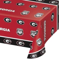 CREATIVE CONVERTING Collegiate Georgia Tablecover