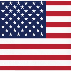 CREATIVE CONVERTING Patriotic Pride Double-Sided Beverage Napkins