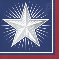 CREATIVE CONVERTING Shining Flag Beverage Napkins