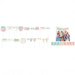 AMSCAN Gender Reveal Photo Props