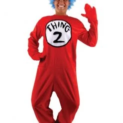 ELOPE INC Adult Thing 1 & 2 Deluxe Costume #672