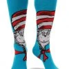 ELOPE INC Adult Cat In The Hat Knee Socks Dr. Seuss