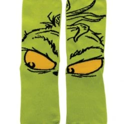 ELOPE INC Dr. Seuss Adult Grinch Crew Socks