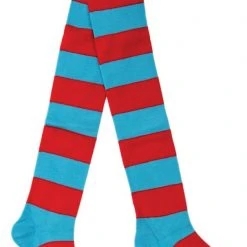 ELOPE INC Adult Thing One Or Thing Two Striped Socks