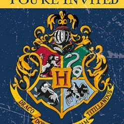 UNIQUE INDUSTRIES Harry Potter Invitations 8ct