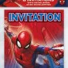UNIQUE INDUSTRIES Spiderman Invitations