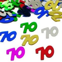 BEISTLE COMPANY 70th Birthday Confetti
