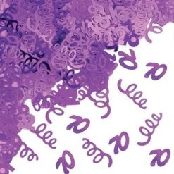 CREATIVE CONVERTING 70th Birthday Confetti - Purple