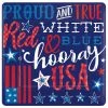 AMSCAN Proud & True 7" Plate Patriotic