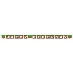 UNIQUE INDUSTRIES Minecraft Birthday Banner Banners
