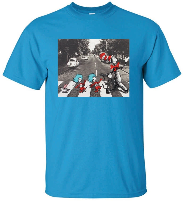 PARTY AMERICA Dr. Seuss Adult Size Abbey Road Shirt 1 PARTY AMERICA Dr. Seuss Adult Size Abbey Road Shirt