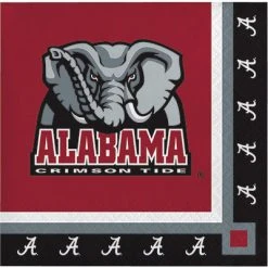 CREATIVE CONVERTING Alabama Beverage Napkins 20ct