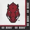 CREATIVE CONVERTING Collegiate Arkansas Lunch Napkins 20ct