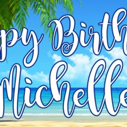 PARTY AMERICA Beach Banner Custom Banners