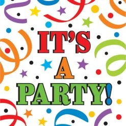 AMSCAN Colorful Birthday Invitations