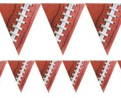 AMSCAN Football Pennant Banner