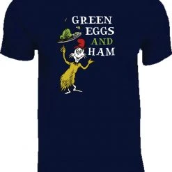 PARTY AMERICA Dr. Seuss Adult Plus Size Green Eggs & Ham Shirt