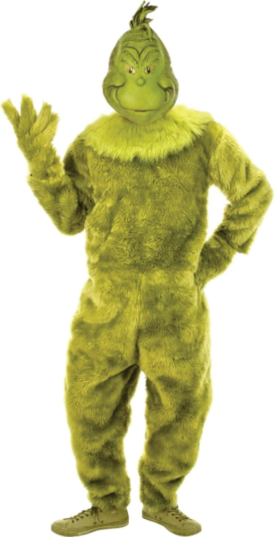 ELOPE INC Deluxe Adult Grinch Costume S/M 1 ELOPE INC Deluxe Adult Grinch Costume S/M