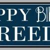 PARTY AMERICA Custom Happy Birthday Man Banner Custom Banners
