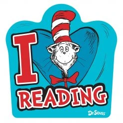AMSCAN I Love Reading Cut Out Dr. Seuss