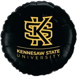 BURTON & BURTON Kennesaw State University 18" Foil Balloon Collegiate