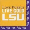 CREATIVE CONVERTING LSU Lunch Napkins 20ct Collegiate