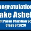 PARTY AMERICA Mount Paran Christian School 24" X 72" Poly Banner