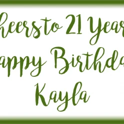 PARTY AMERICA Custom Banners Margarita Birthday Banner