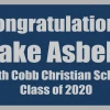 PARTY AMERICA North Cobb Christian School 24" X 72" Poly Banner Custom Banners
