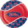 CREATIVE CONVERTING Ole Miss Lunch Plates 8ct Collegiate