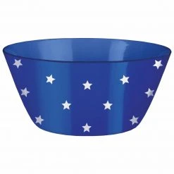 AMSCAN Patriotic Stars Large Salad Bowl