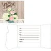CREATIVE CONVERTING Rustic Wedding Invitations 8ct