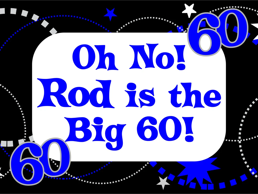 PARTY AMERICA Sweet Blue Custom 18" X 24" Lawn Sign Yard Signs 1 PARTY AMERICA Sweet Blue Custom 18" X 24" Lawn Sign Yard Signs