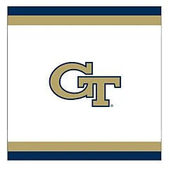MAYFLOWER DISTRIBUTING CO Georgia Tech Beverage Napkins Collegiate