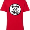 PARTY AMERICA Adult Size Teacher Of All Things Shirt Dr. Seuss