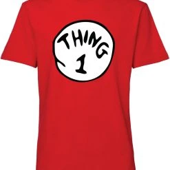 PARTY AMERICA Adult Size Thing One Shirt Dr. Seuss