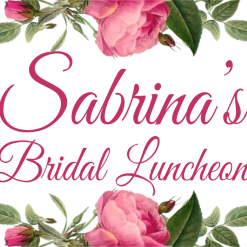 PARTY AMERICA Wedding Roses Custom 18" X 24" Lawn Sign Yard Signs