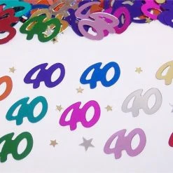 BEISTLE COMPANY 40th Birthday Confetti