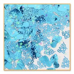 BEISTLE COMPANY Baby Boy Confetti