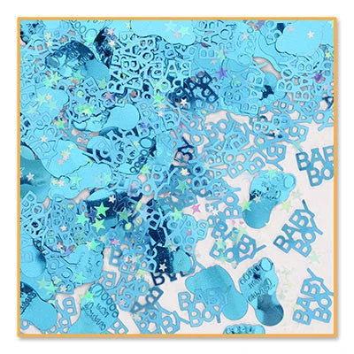 BEISTLE COMPANY Baby Boy Confetti 1 BEISTLE COMPANY Baby Boy Confetti