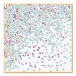BEISTLE COMPANY Iridescent Stars Confetti