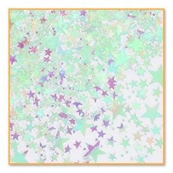 BEISTLE COMPANY Iridescent Star Medley Confetti