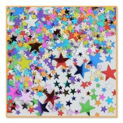 BEISTLE COMPANY Pretty Party Stars Confetti