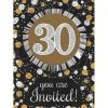 AMSCAN 30th Sparkling Celebration Invitations